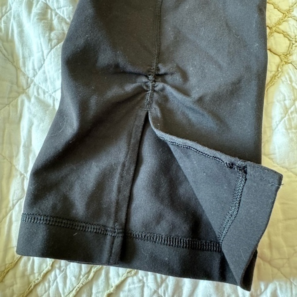 Lululemon Cropped Slit Roushed Legging Size 4 - Picture 4 of 5